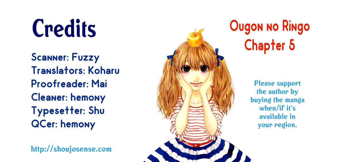 Ougon no Ringo Chapter 5 page 1 - Chapter 5