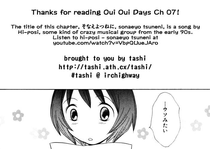 Oui Oui Days Chapter 7.2 page 13 - Chapter 7 v2 : Oui Oui 7 ♥ Be Prepared