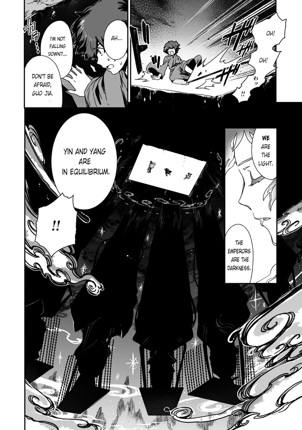 Ouja no Yuugi Chapter 19.2 page 10 - Chapter 19 v2 : The Son of Heaven turns into light, and emperors of the past emerge ...