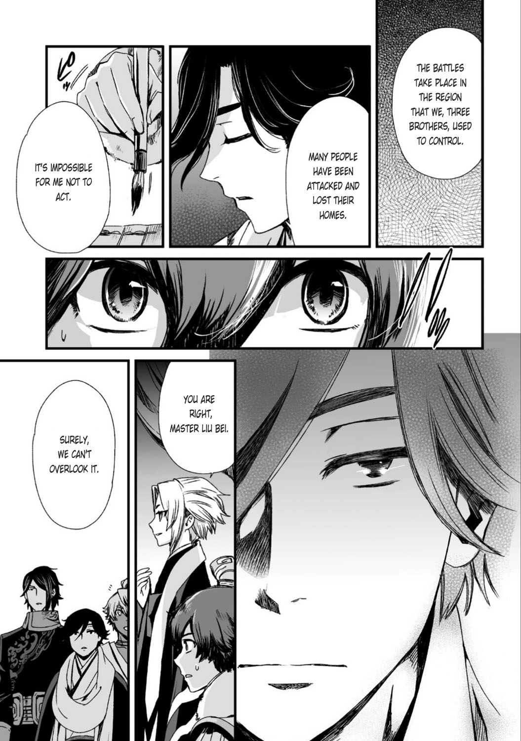 Ouja no Yuugi Chapter 24 page 9 - Chapter 24 : Dark clouds and two men are casting their shadows over the capital