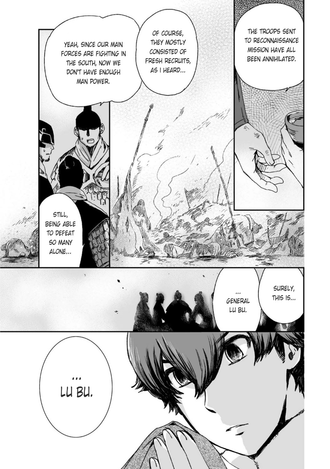 Ouja no Yuugi Chapter 25 page 5 - Chapter 25 : Innocent God of Death: his past and present