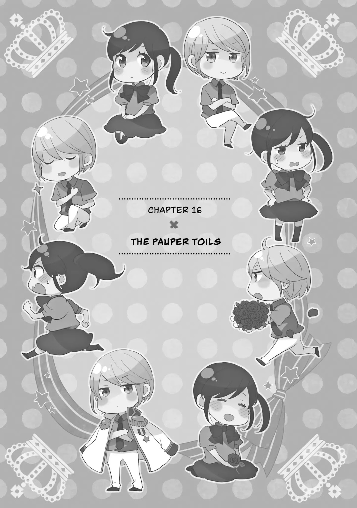 Ouji ga Watashi o Akiramenai! Chapter 16 page 1 - Chapter 16: The Pauper Toils