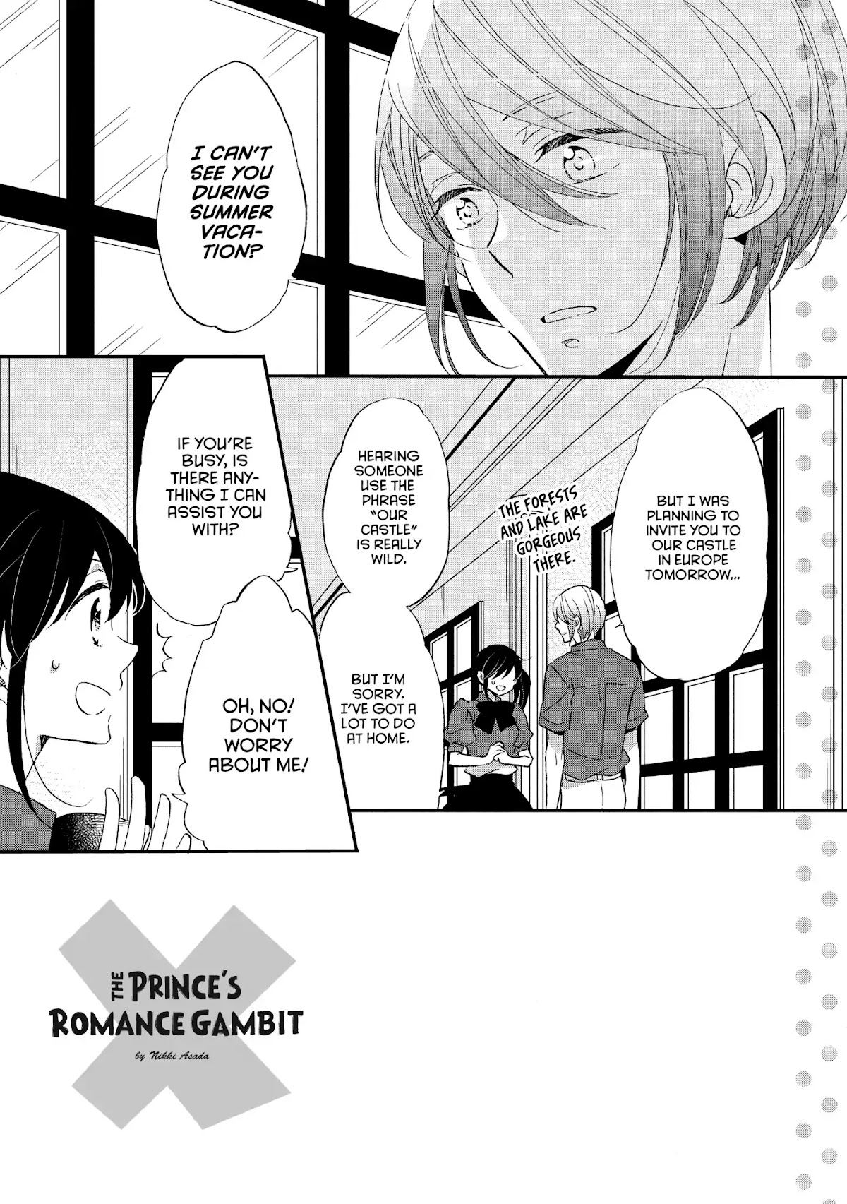 Ouji ga Watashi o Akiramenai! Chapter 16 page 3 - Chapter 16: The Pauper Toils