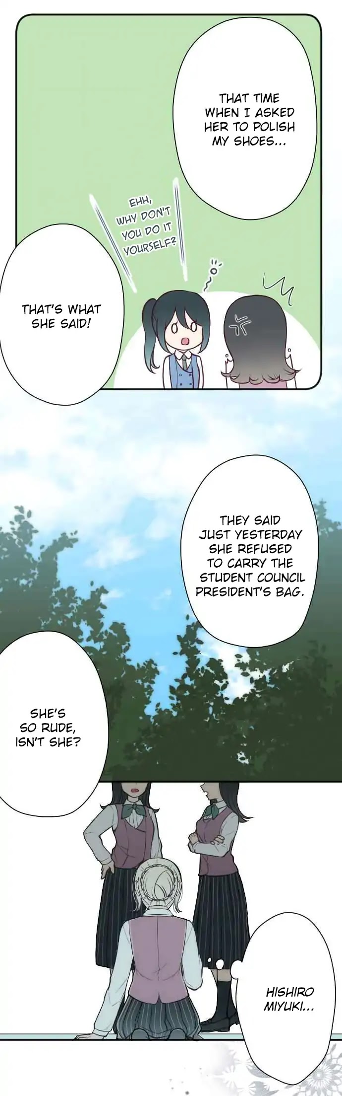 Ouji-sama Nante Iranai Chapter 124 page 16 - Chapter 124: Miyuki and Shieru
