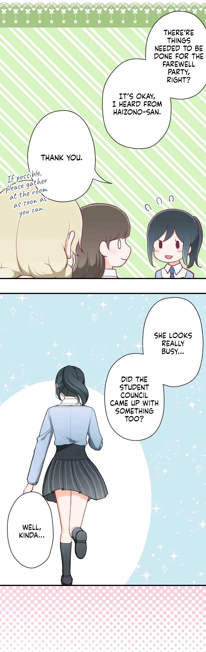 Ouji-sama Nante Iranai Chapter 183 page 7 - Chapter 183: Farewell Party ①