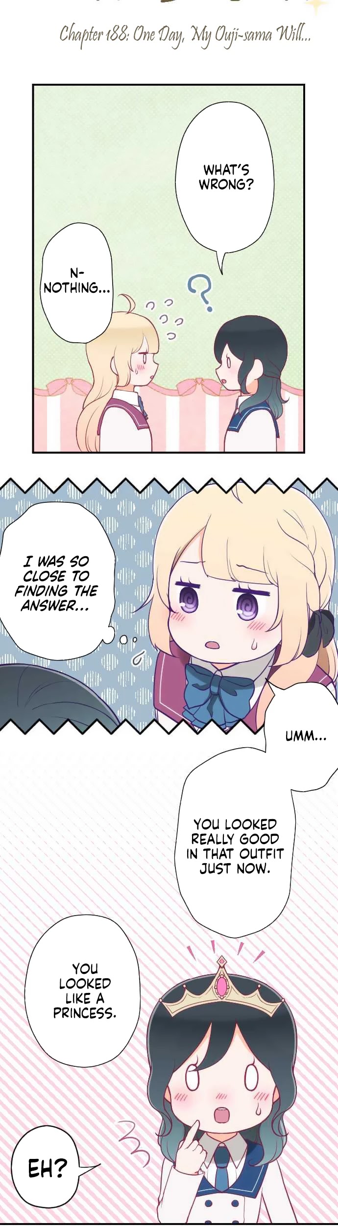 Ouji-sama Nante Iranai Chapter 188 page 3 - Chapter 188: One Day, My Ouji-sama Will...