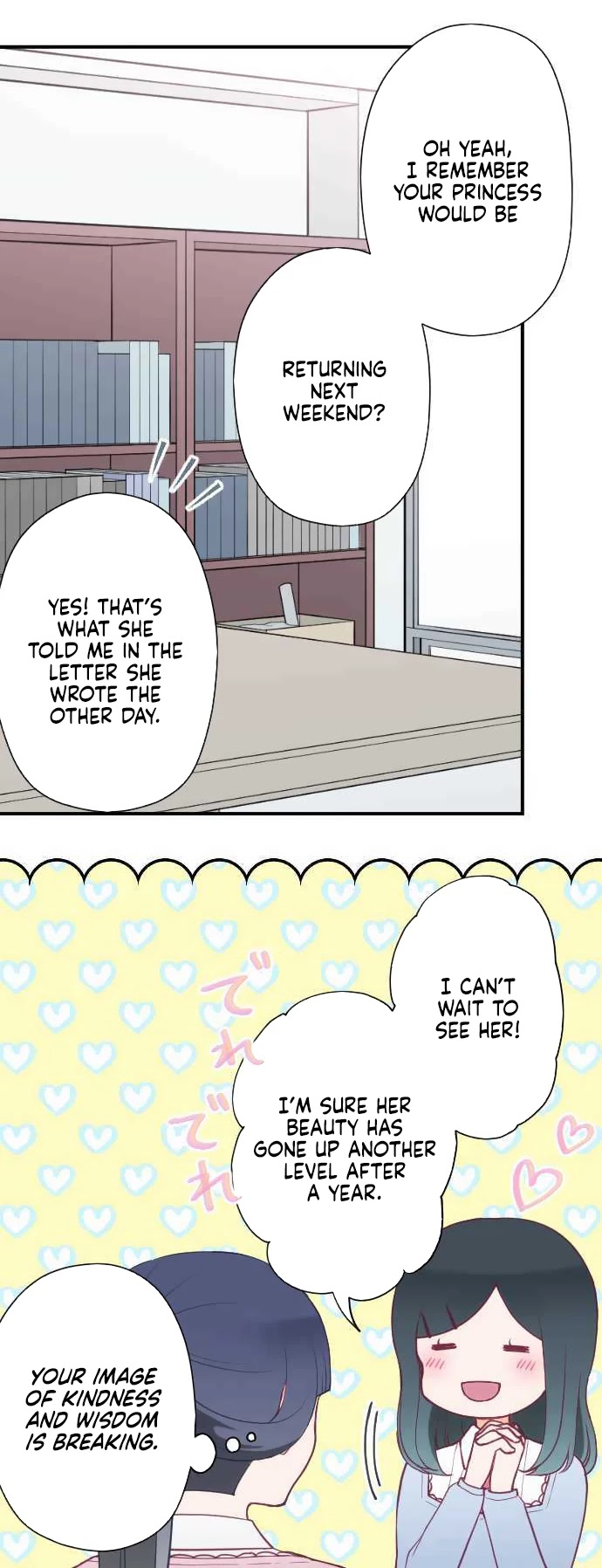 Ouji-sama Nante Iranai Chapter 190 page 18 - Chapter 190: Shakuyaku and Botan