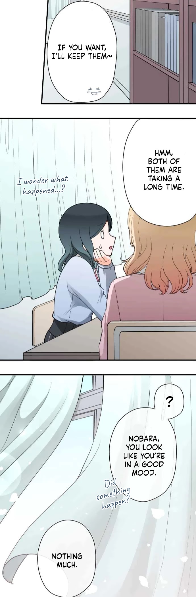 Ouji-sama Nante Iranai Chapter 191 page 21 - Chapter 191: Suzushiro-senpai and Himezaki-senpai