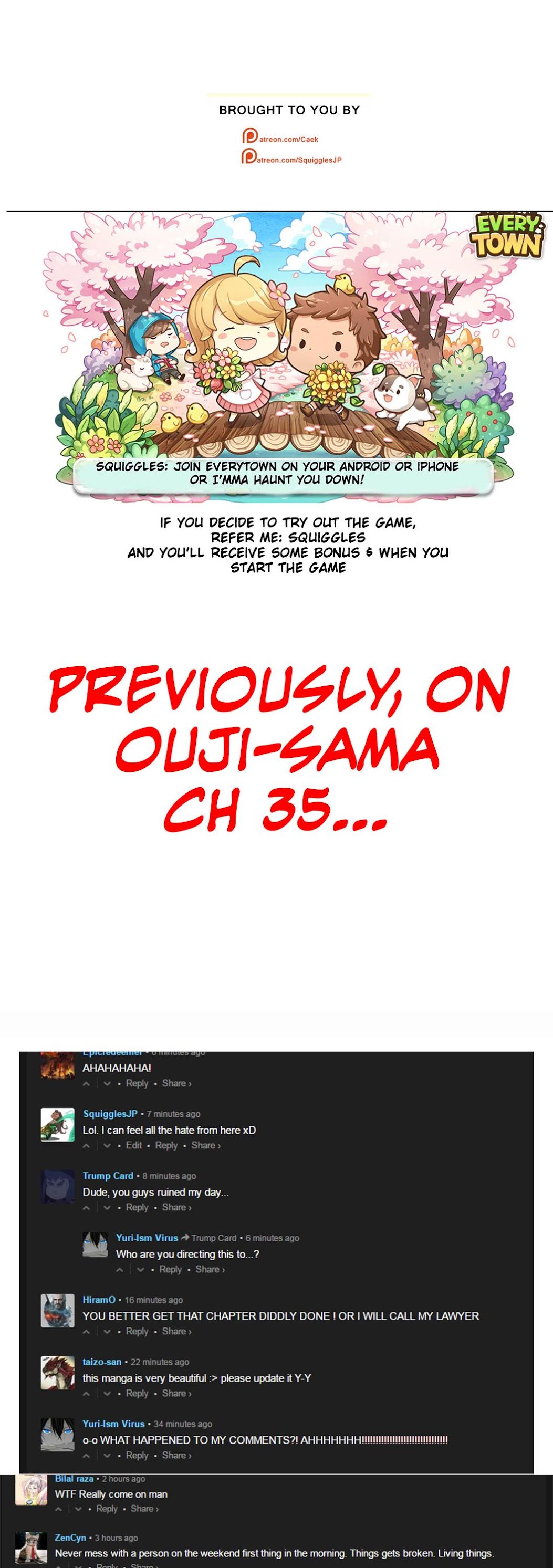 Ouji-sama Nante Iranai Chapter 36 page 1 - Chapter 36: Only You