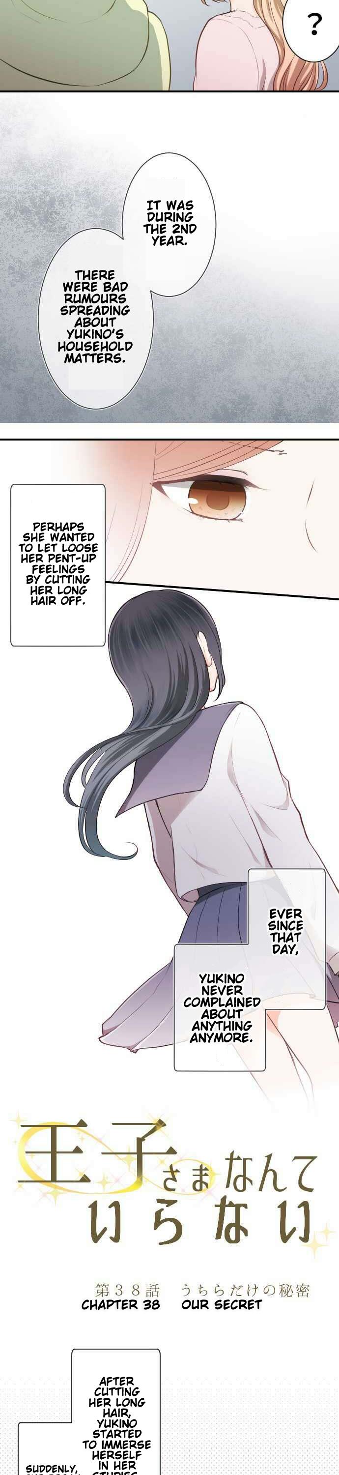 Ouji-sama Nante Iranai Chapter 38 page 3 - Chapter 38: Our Secret