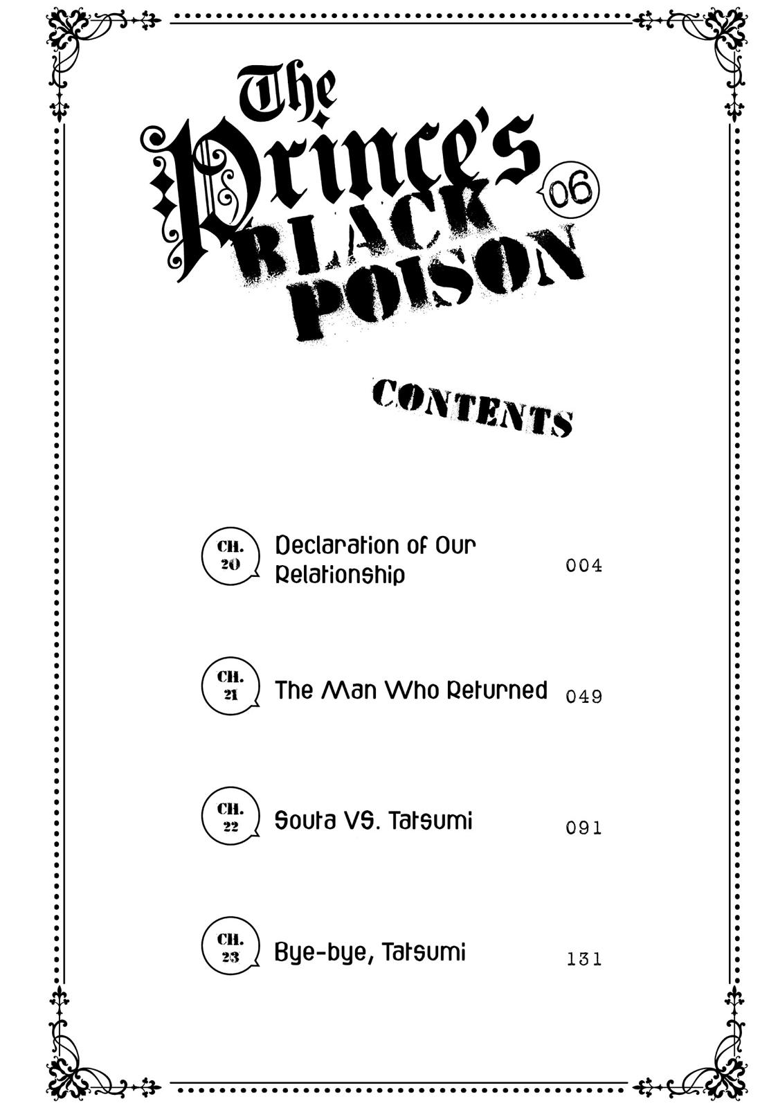 Ouji-sama ni wa Doku ga Aru. Chapter 20 page 3 - Chapter 20