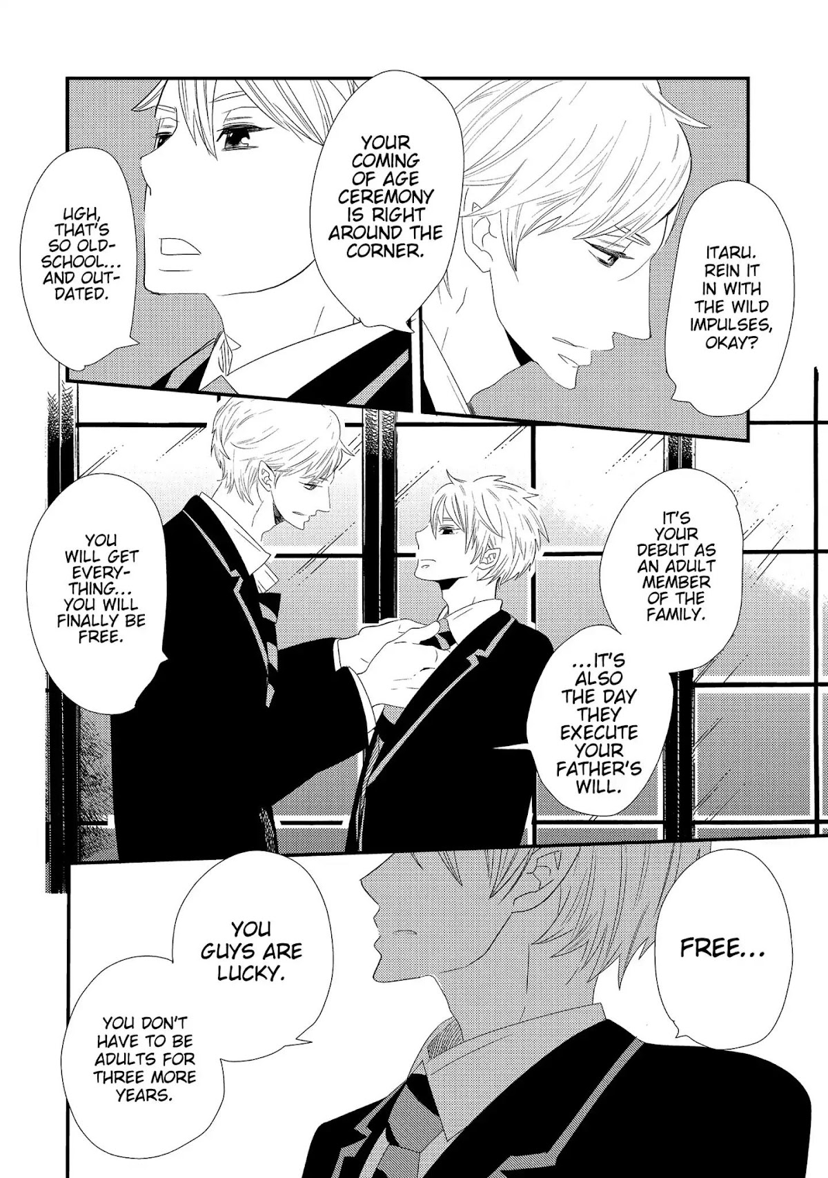 Ouji-sama to Haiiro no Hibi Chapter 1 page 34 - Chapter 1
