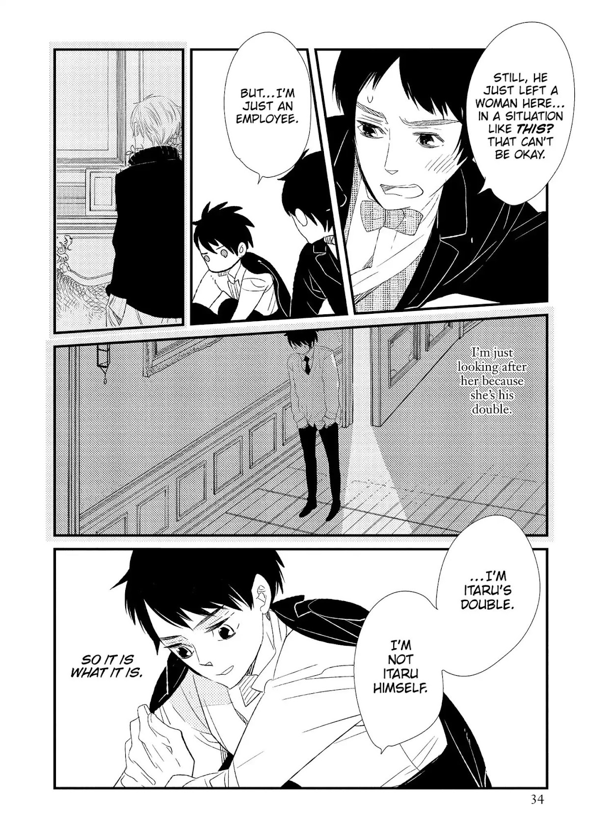 Ouji-sama to Haiiro no Hibi Chapter 10 page 36 - Chapter 10