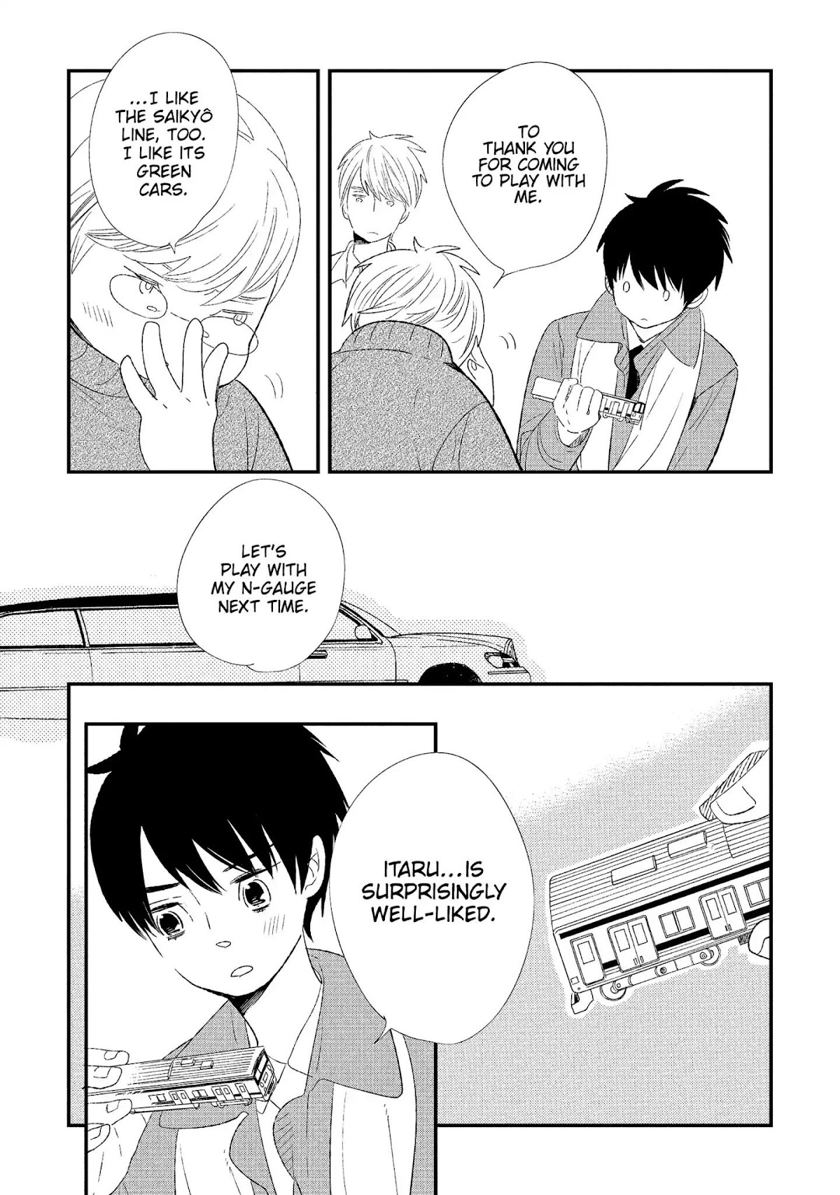 Ouji-sama to Haiiro no Hibi Chapter 12 page 27 - Chapter 12