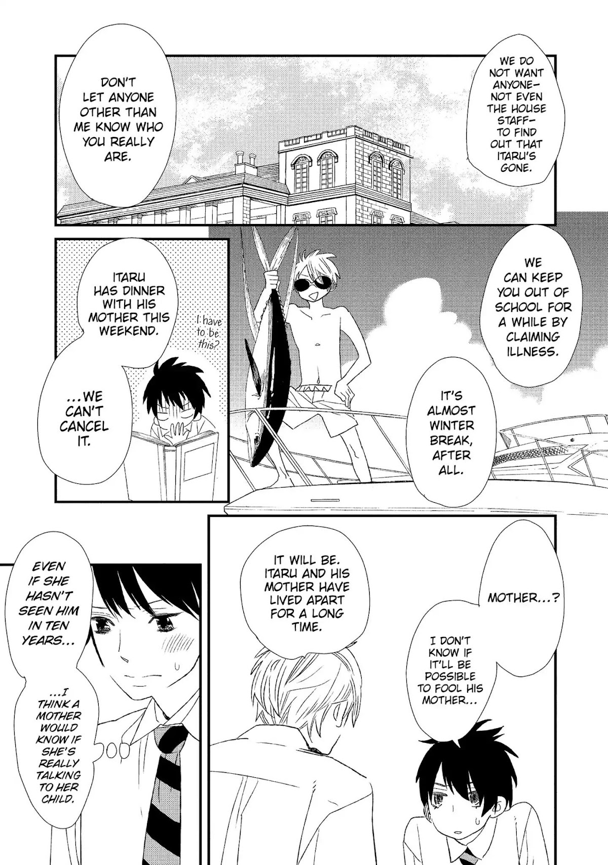 Ouji-sama to Haiiro no Hibi Chapter 2 page 13 - Chapter 2