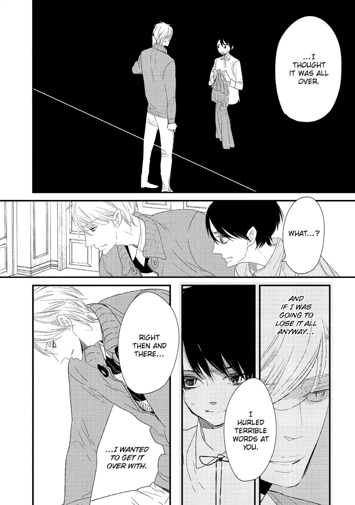 Ouji-sama to Haiiro no Hibi Chapter 21 page 12 - Vol.4 Final Chapter