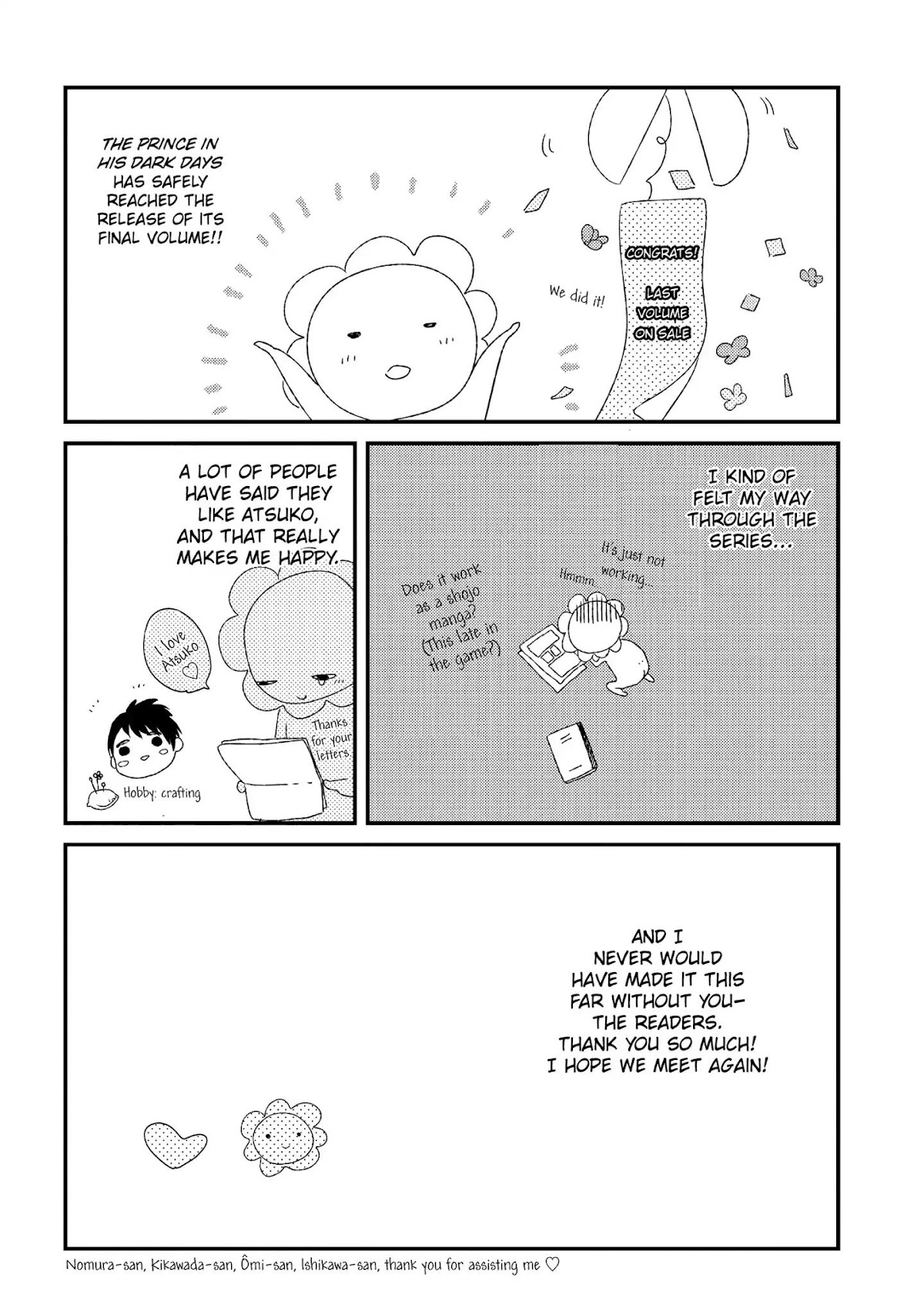 Ouji-sama to Haiiro no Hibi Chapter 21 page 35 - Vol.4 Final Chapter