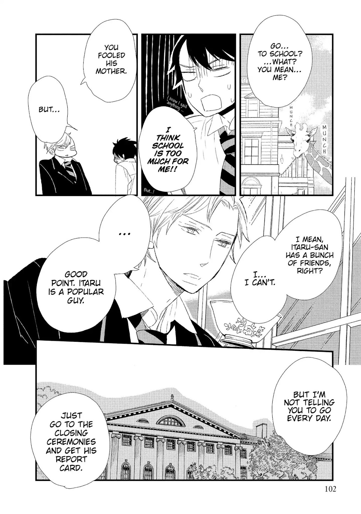 Ouji-sama to Haiiro no Hibi Chapter 3 page 18 - Chapter 3