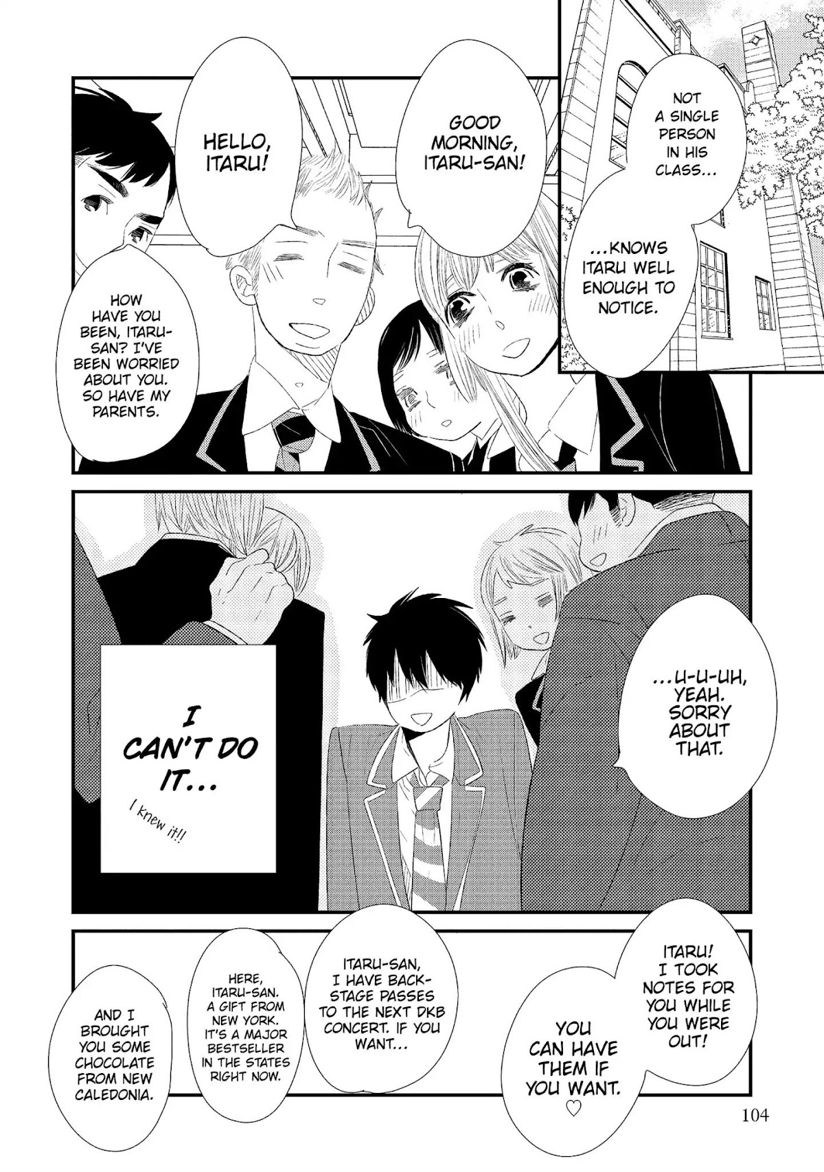 Ouji-sama to Haiiro no Hibi Chapter 3 page 20 - Chapter 3