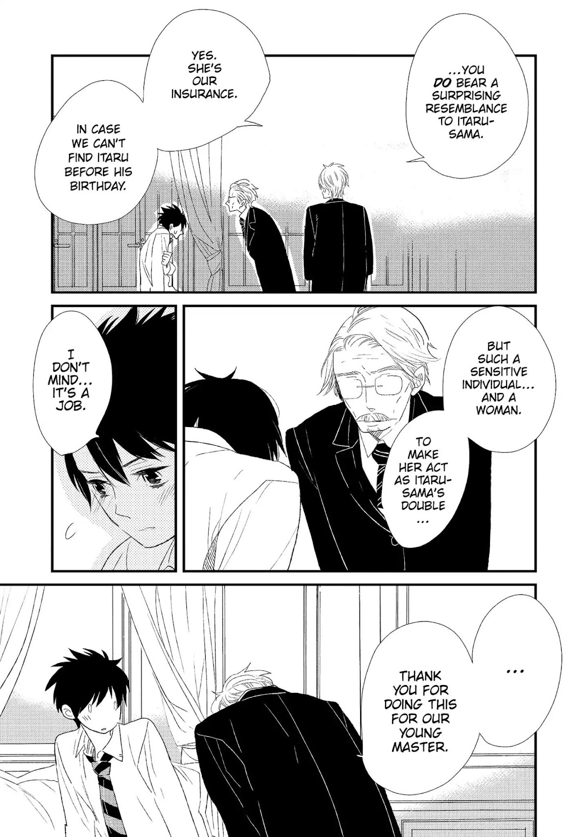 Ouji-sama to Haiiro no Hibi Chapter 3 page 5 - Chapter 3
