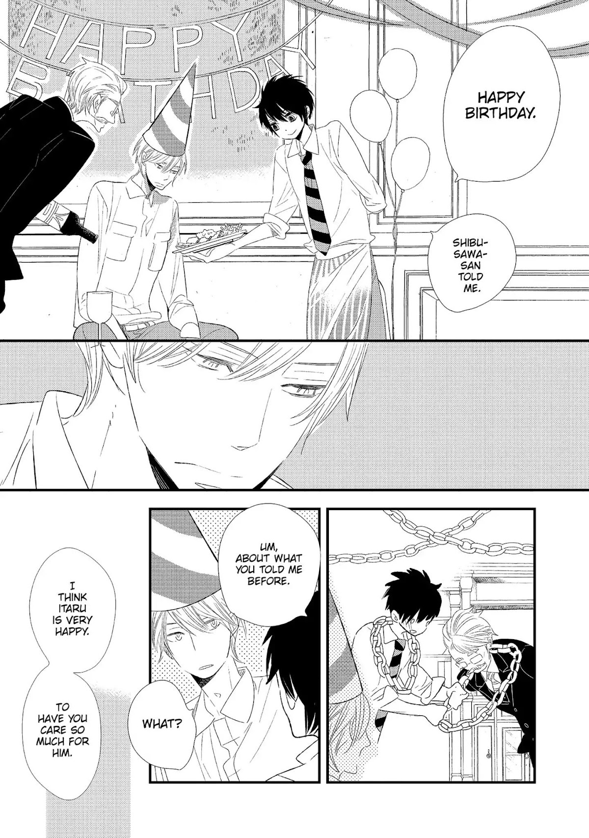 Ouji-sama to Haiiro no Hibi Chapter 4 page 35 - Chapter 4