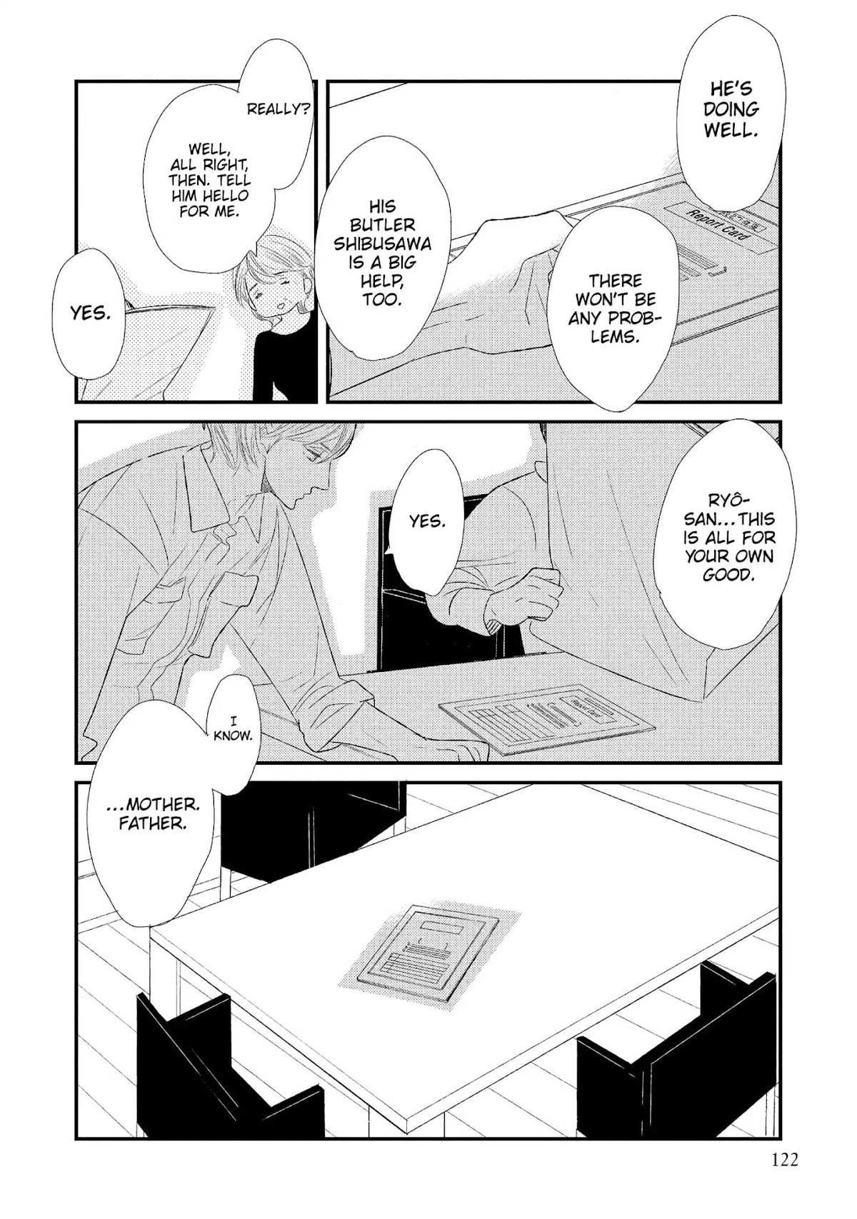 Ouji-sama to Haiiro no Hibi Chapter 4 page 6 - Chapter 4