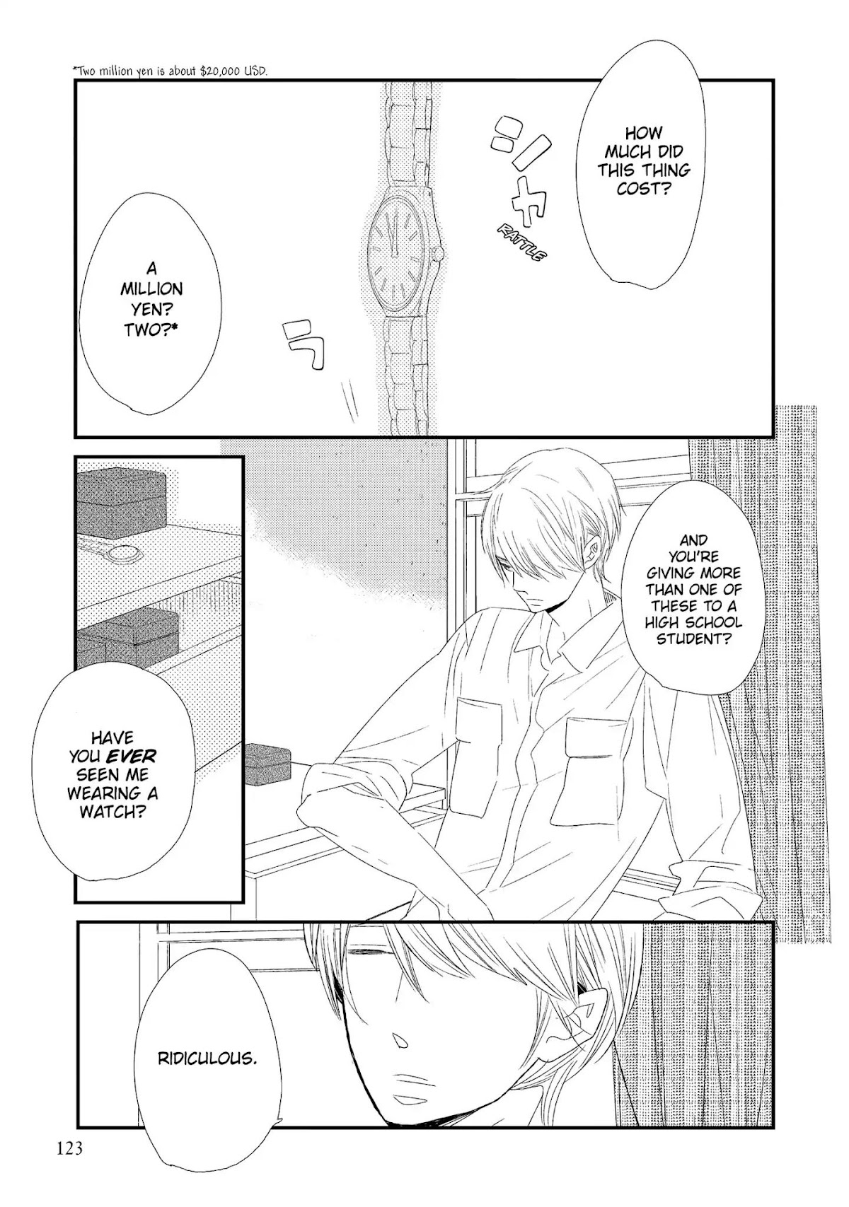Ouji-sama to Haiiro no Hibi Chapter 4 page 7 - Chapter 4