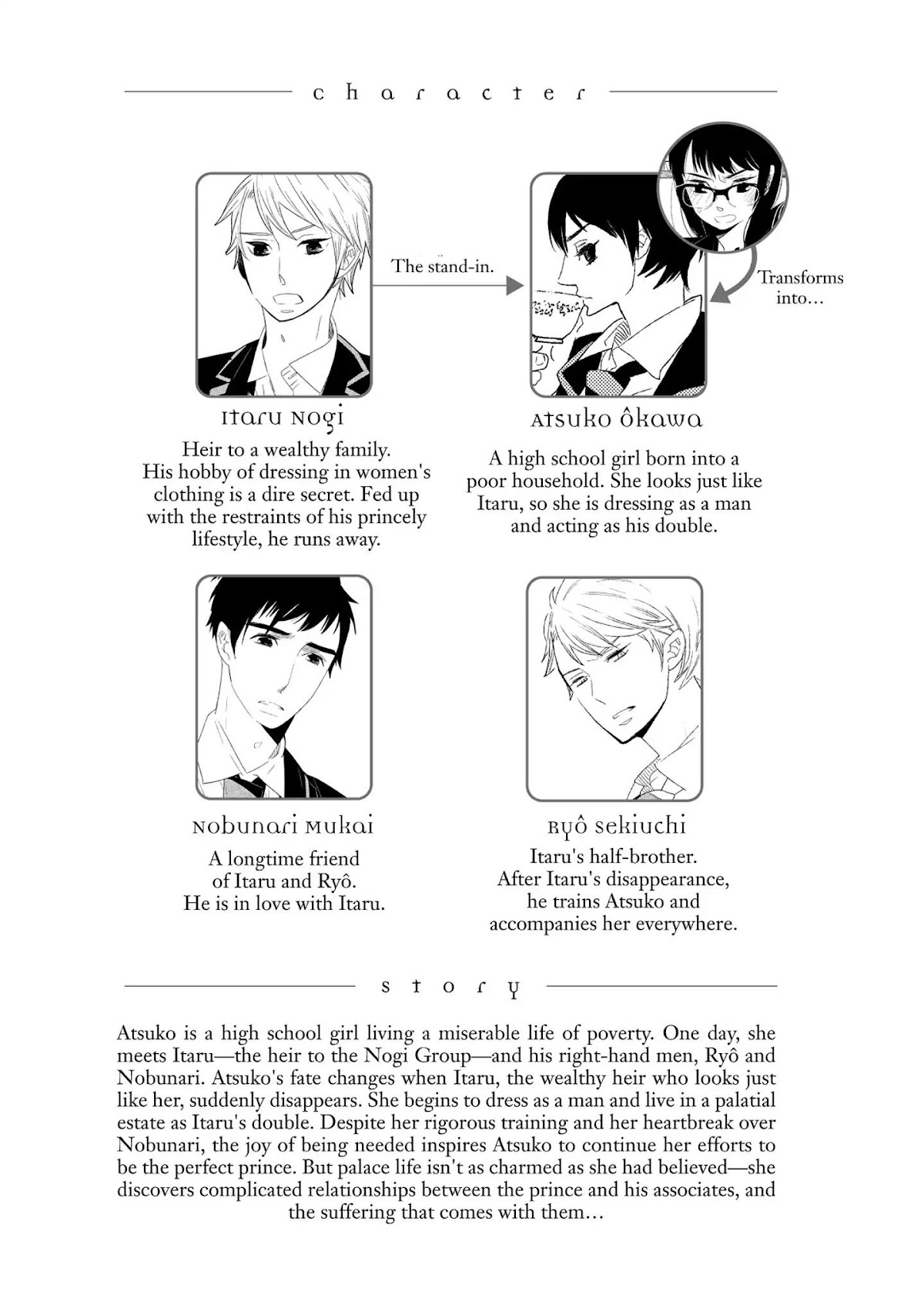 Ouji-sama to Haiiro no Hibi Chapter 5 page 6 - Chapter 5