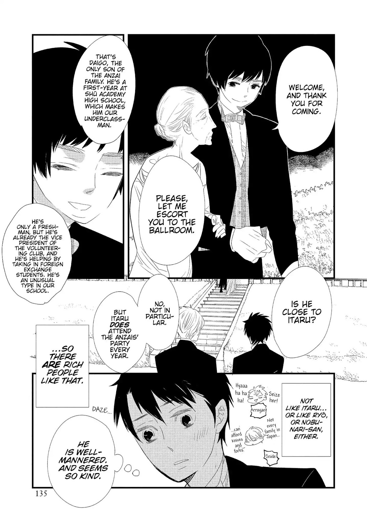 Ouji-sama to Haiiro no Hibi Chapter 9 page 7 - Chapter 9