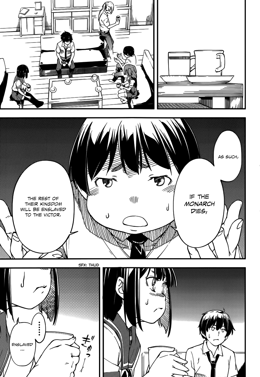 Oukoku Game Chapter 12.2 page 16 - Chapter 12 v2 : Game 12