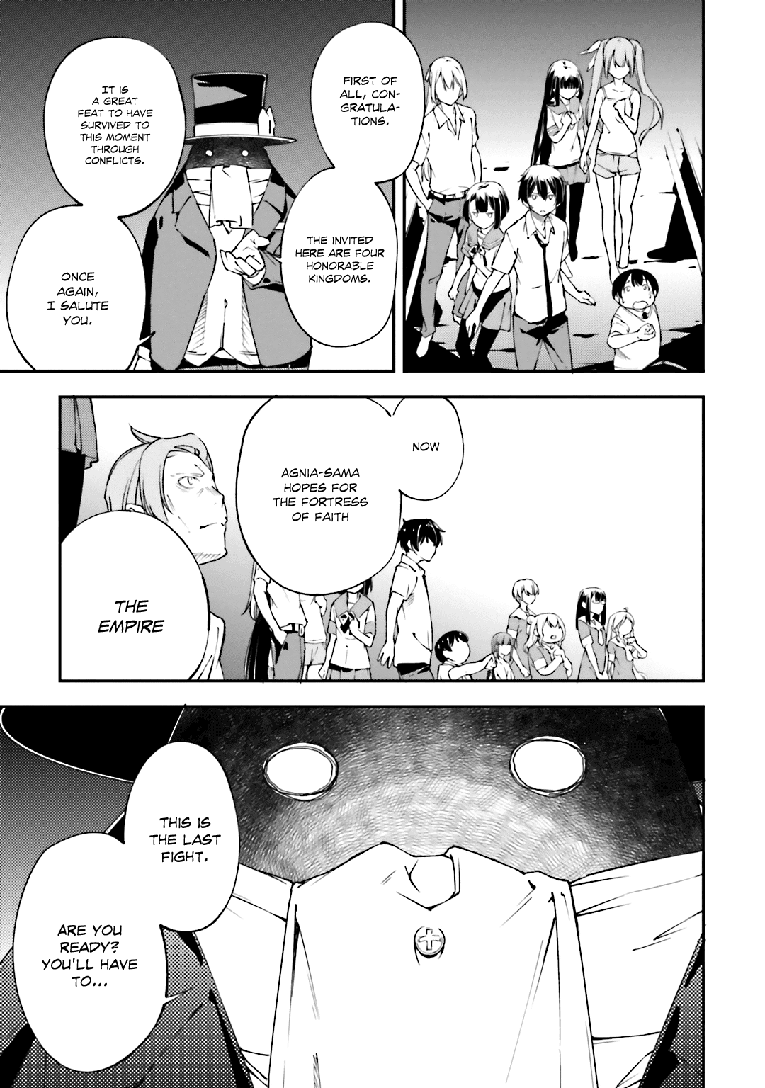 Oukoku Game Chapter 20.2 page 14 - Chapter 20 v2 : Game 20