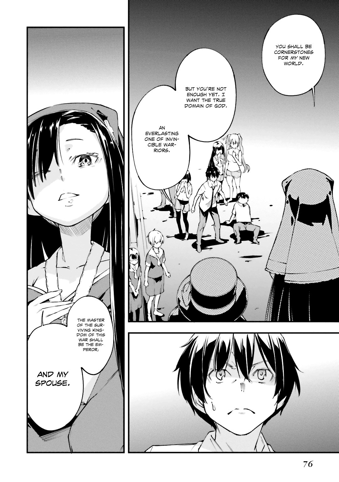 Oukoku Game Chapter 20.2 page 17 - Chapter 20 v2 : Game 20
