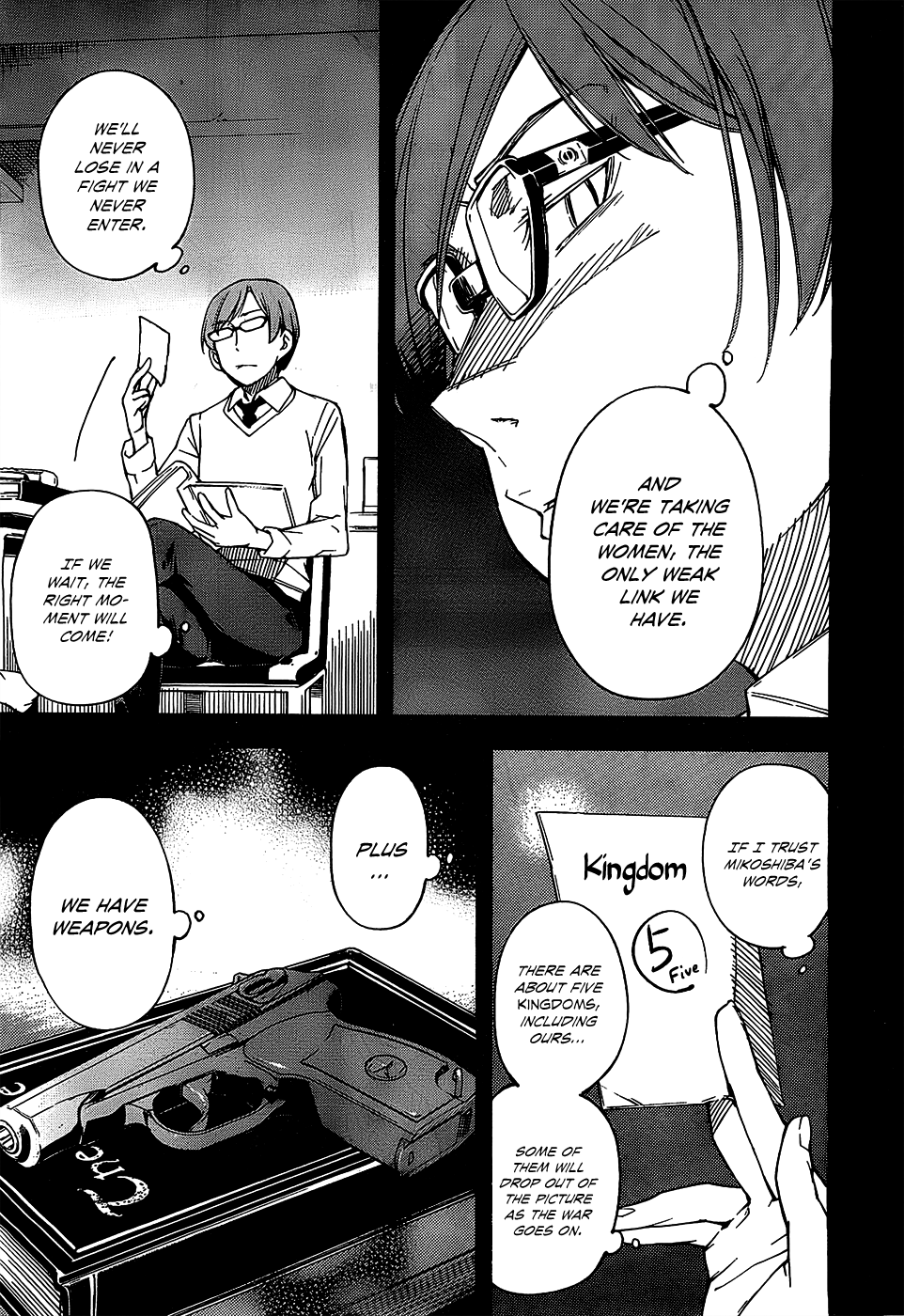 Oukoku Game Chapter 6 page 12 - Chapter 6