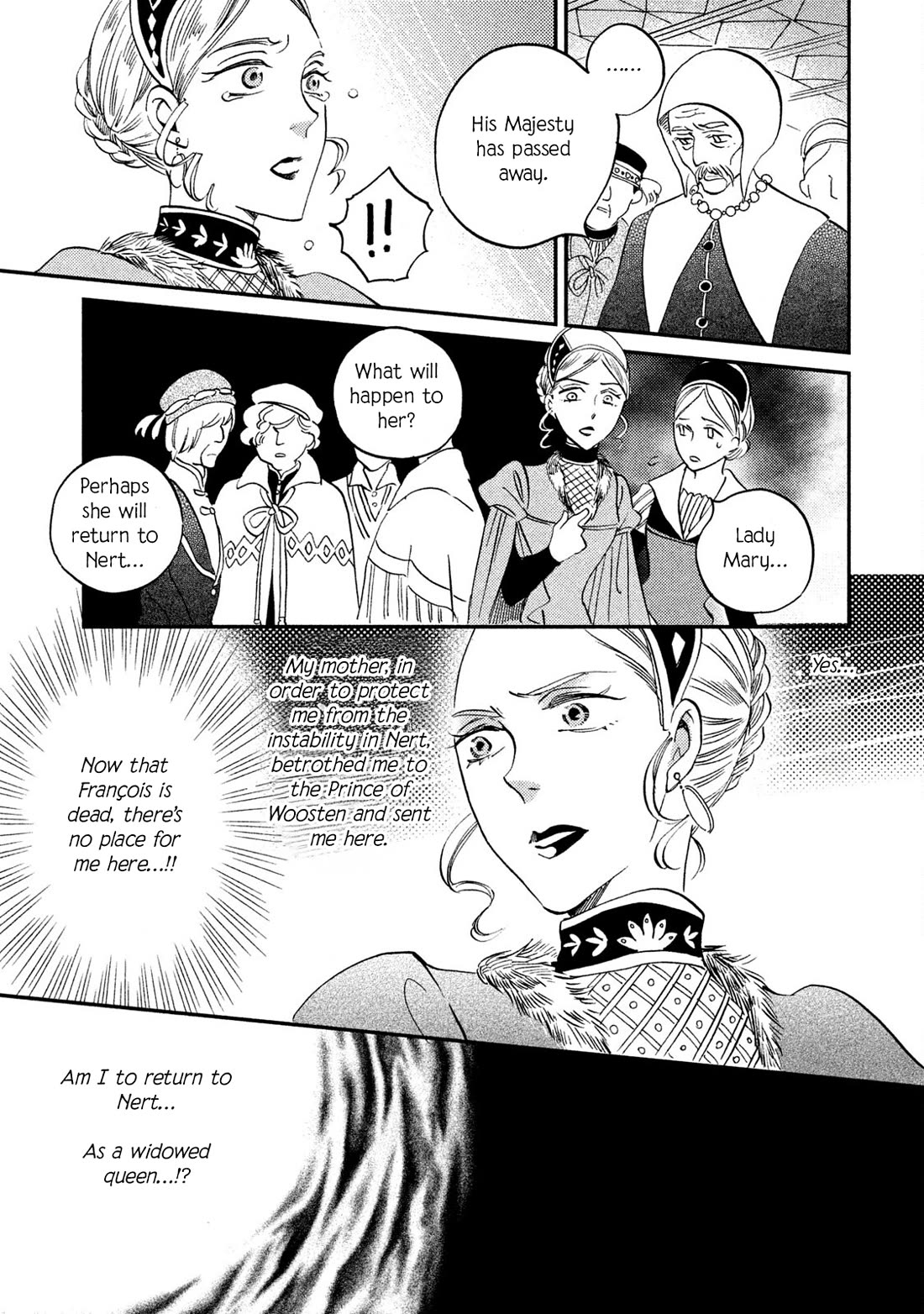 Oukoku no Ko Chapter 34 page 27 - Chapter 34: The Death of a Monarch