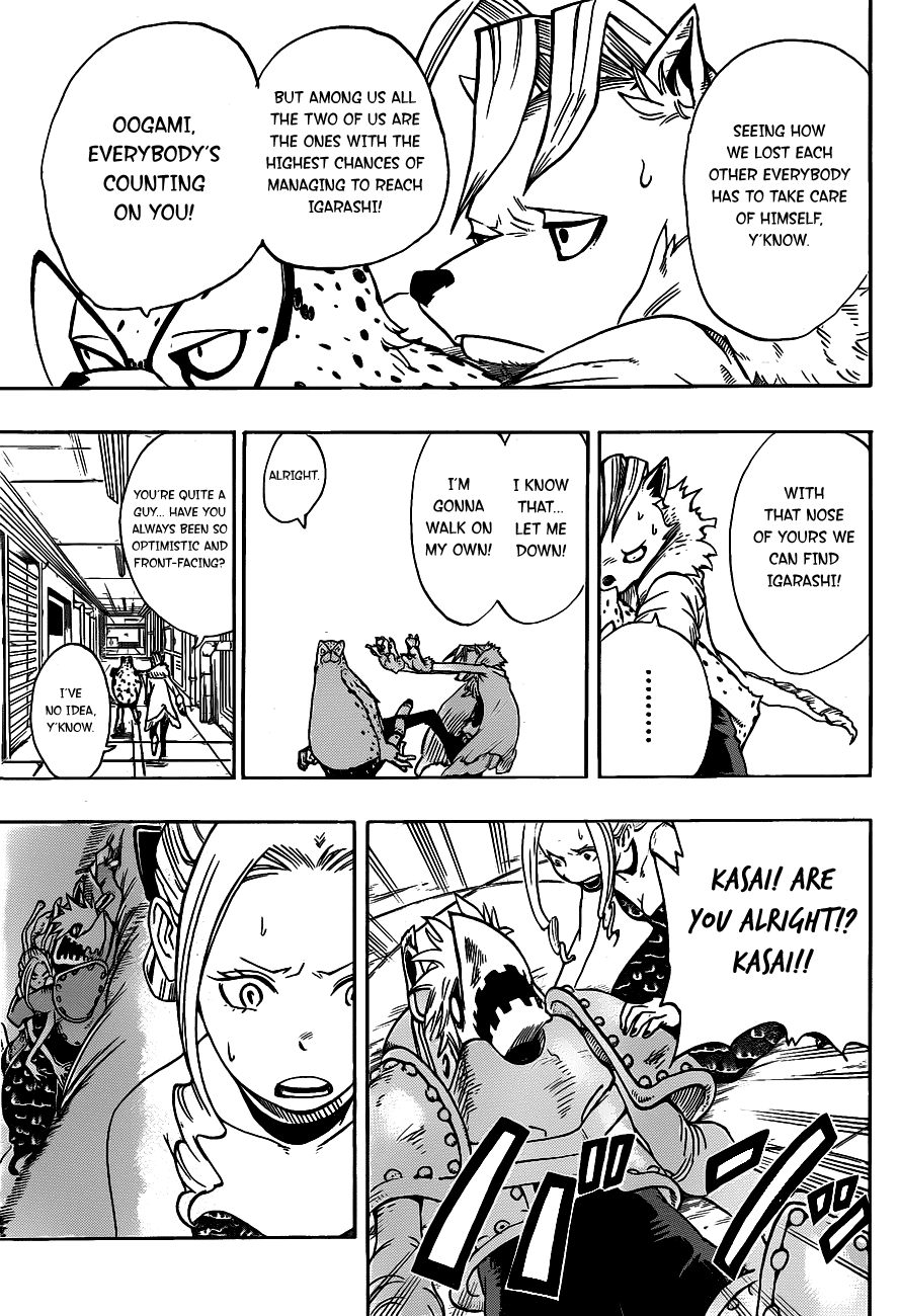 Oumagadoki Doubutsuen Chapter 14.2 page 13 - Chapter 14 v2 : Zoo vs. Aquarium, It Begins!