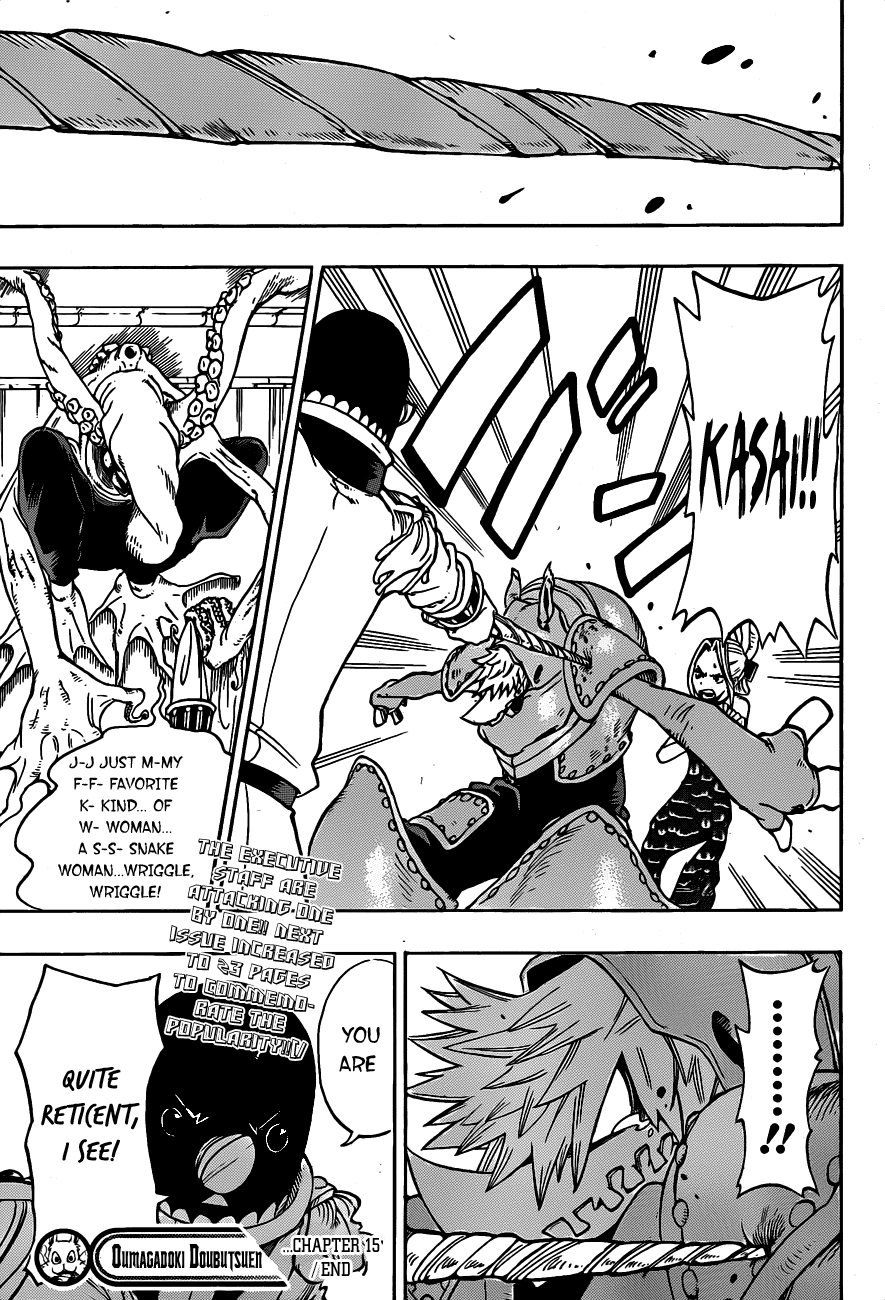 Oumagadoki Doubutsuen Chapter 15.2 page 20 - Chapter 15 v2 : Willpower of the Underdog
