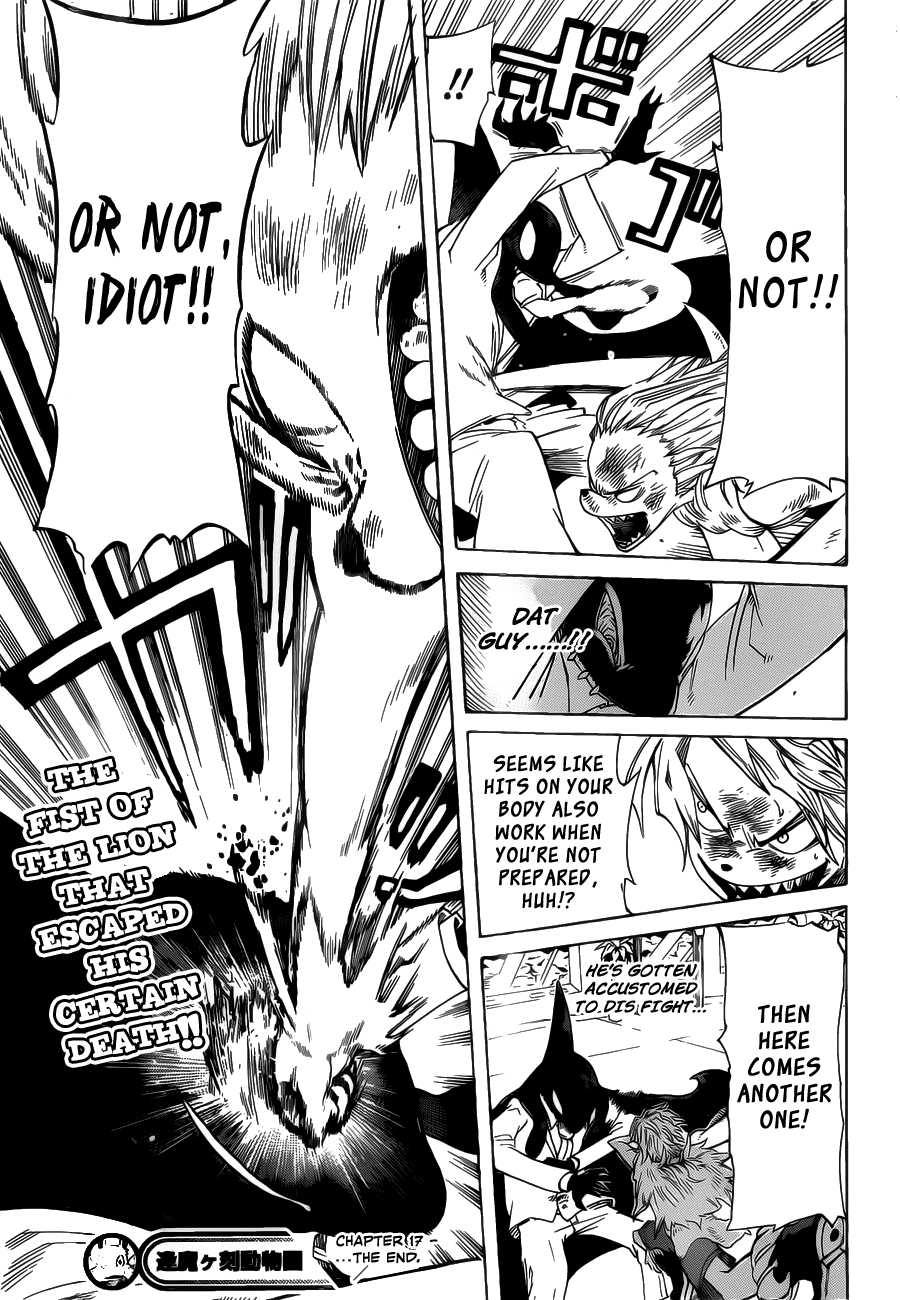 Oumagadoki Doubutsuen Chapter 17.2 page 20 - Chapter 17 v2 : Lion Vs. Orca