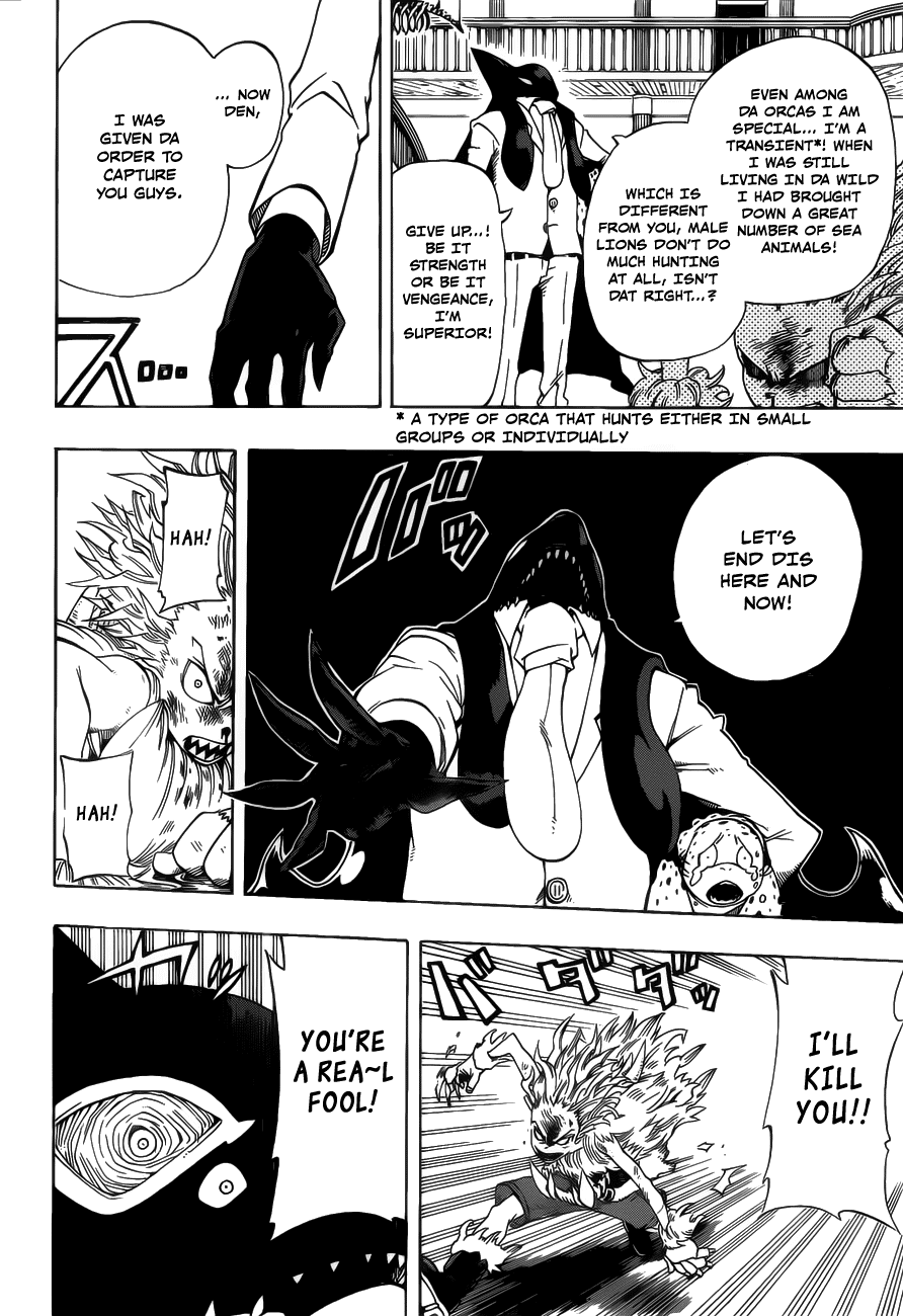 Oumagadoki Doubutsuen Chapter 17.2 page 9 - Chapter 17 v2 : Lion Vs. Orca