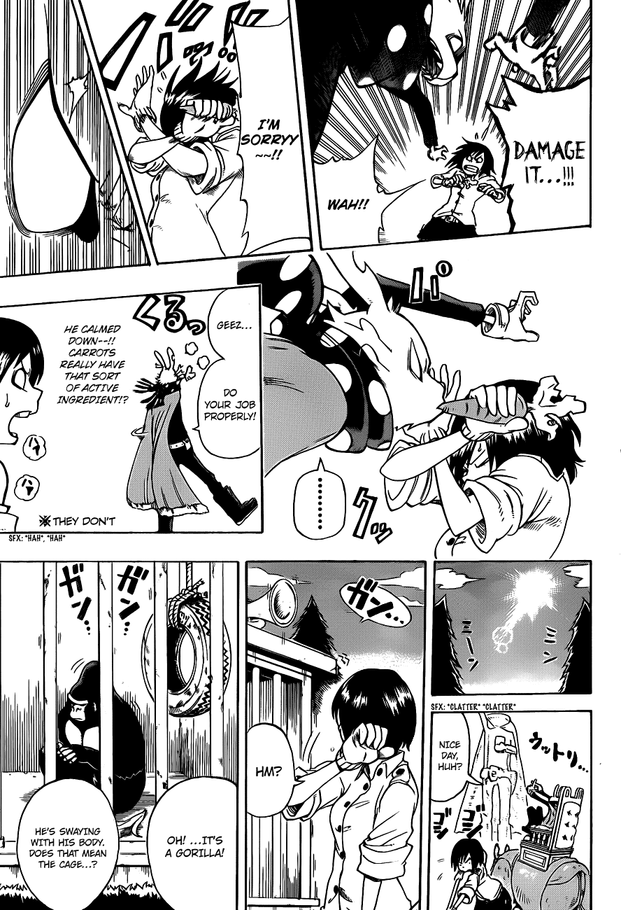 Oumagadoki Doubutsuen Chapter 2.2 page 10 - Chapter 2 v2 : The Bunny, The Gorilla and The Animal Keeper