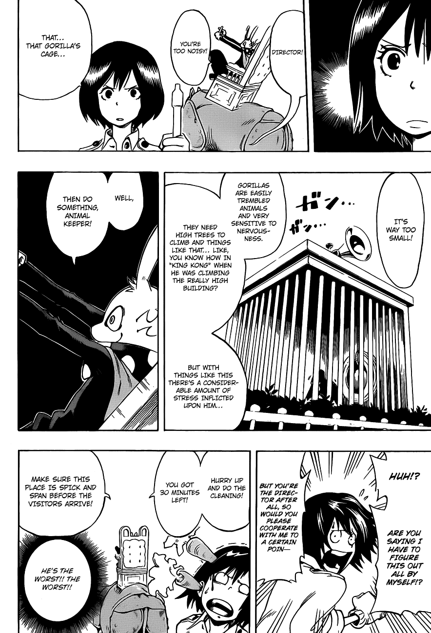 Oumagadoki Doubutsuen Chapter 2.2 page 11 - Chapter 2 v2 : The Bunny, The Gorilla and The Animal Keeper