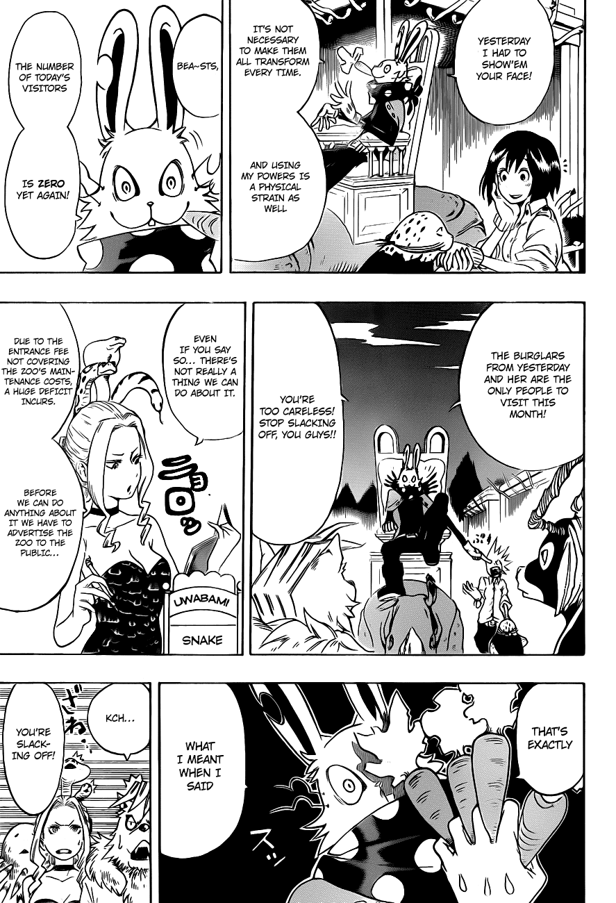 Oumagadoki Doubutsuen Chapter 2.2 page 14 - Chapter 2 v2 : The Bunny, The Gorilla and The Animal Keeper