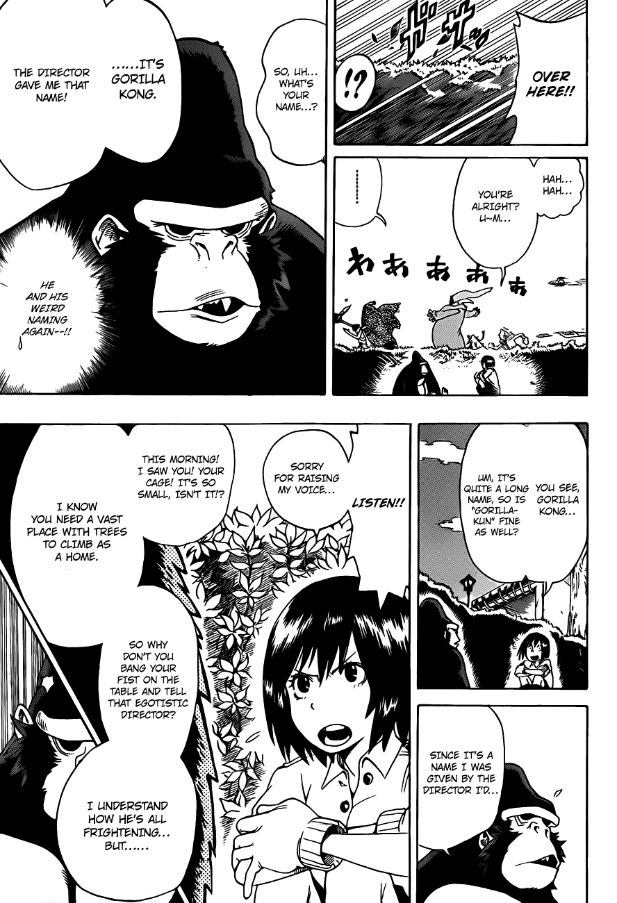 Oumagadoki Doubutsuen Chapter 2.2 page 16 - Chapter 2 v2 : The Bunny, The Gorilla and The Animal Keeper