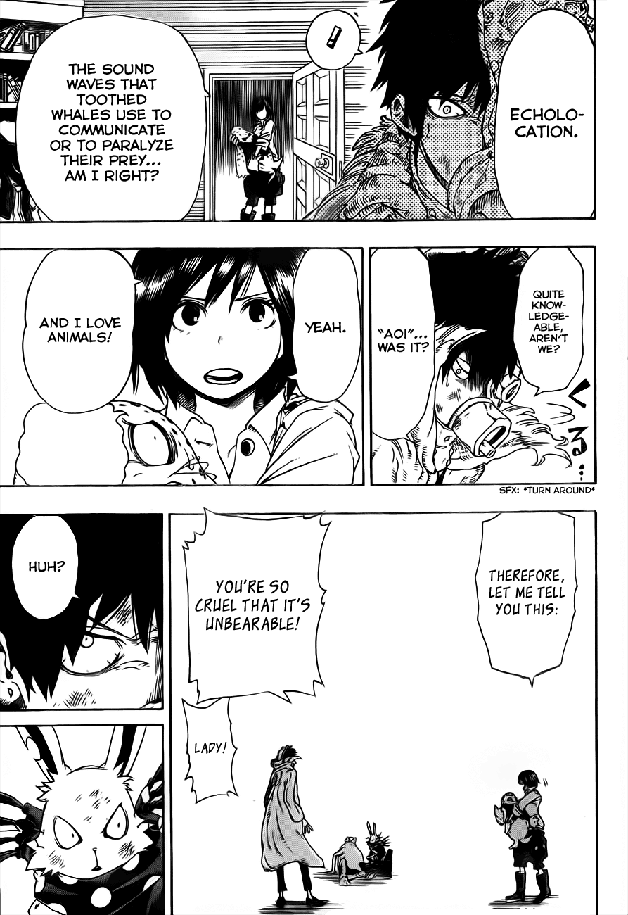 Oumagadoki Doubutsuen Chapter 21.2 page 8 - Chapter 21 v2 : The Curse of the Whale