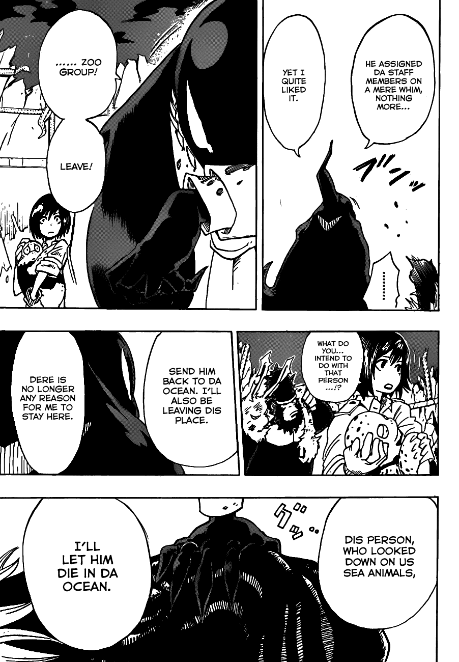 Oumagadoki Doubutsuen Chapter 23.2 page 12 - Chapter 23 v2 : Zoo VS Aquarium: The Decisive Outcome!