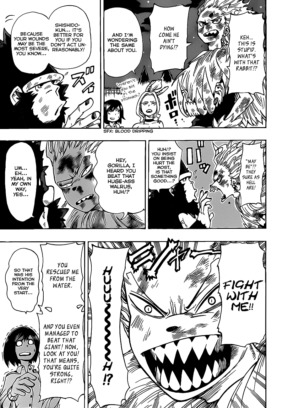 Oumagadoki Doubutsuen Chapter 24 page 11 - Chapter 24 : Who's the Strongest in the Zoo!?