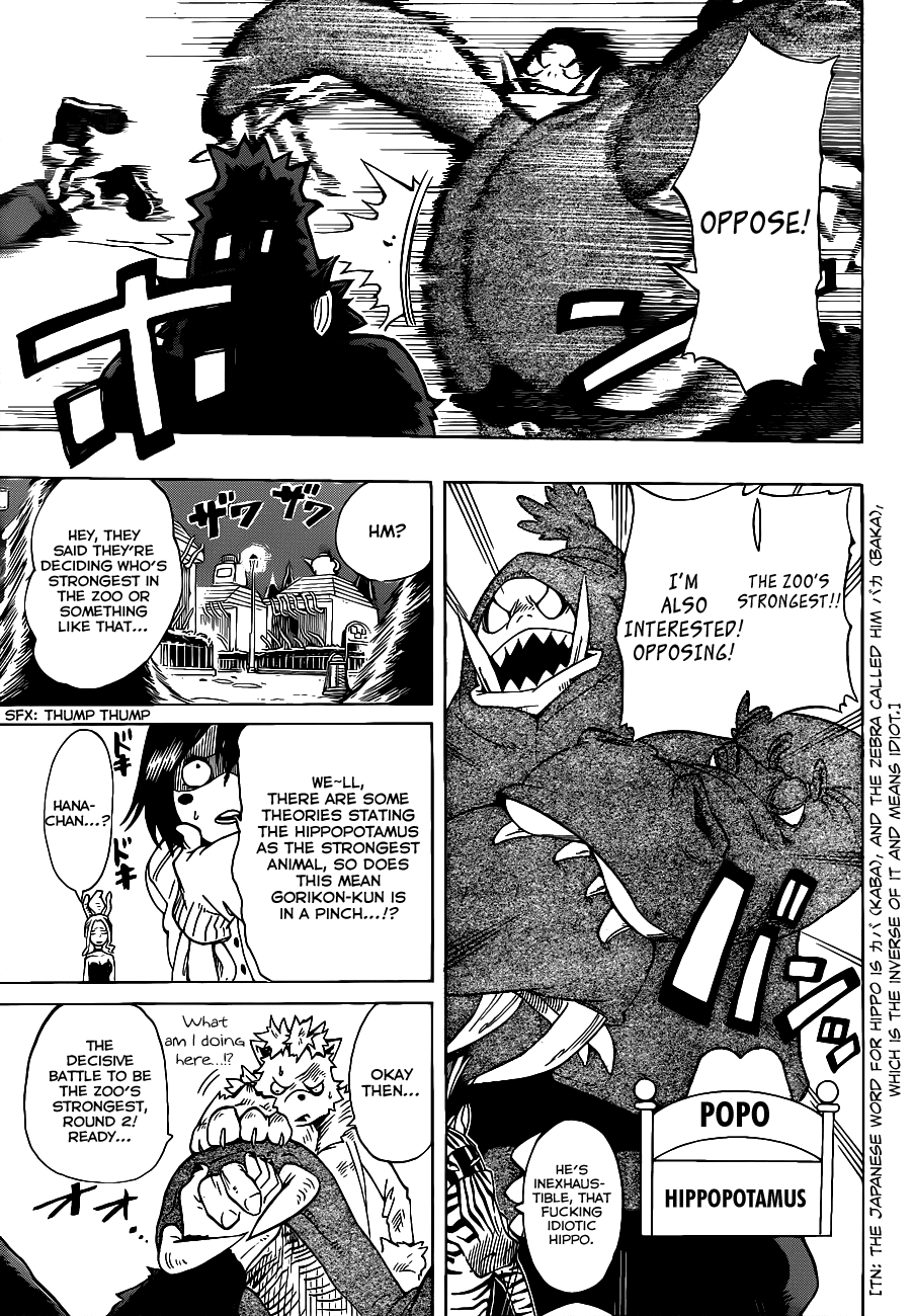 Oumagadoki Doubutsuen Chapter 24 page 15 - Chapter 24 : Who's the Strongest in the Zoo!?