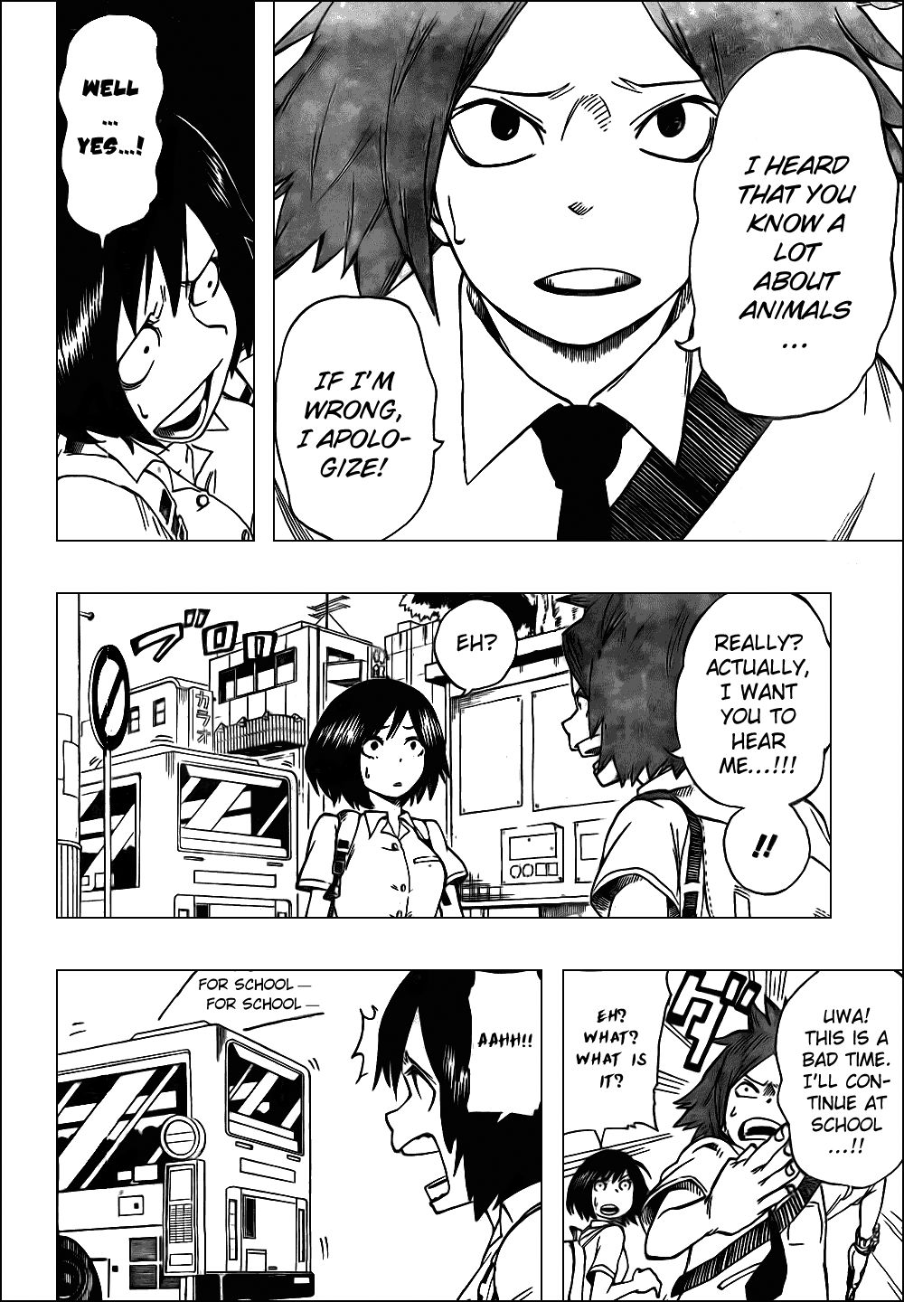 Oumagadoki Doubutsuen Chapter 26.2 page 12 - Chapter 26 v2 : Zookeeper Goes to School
