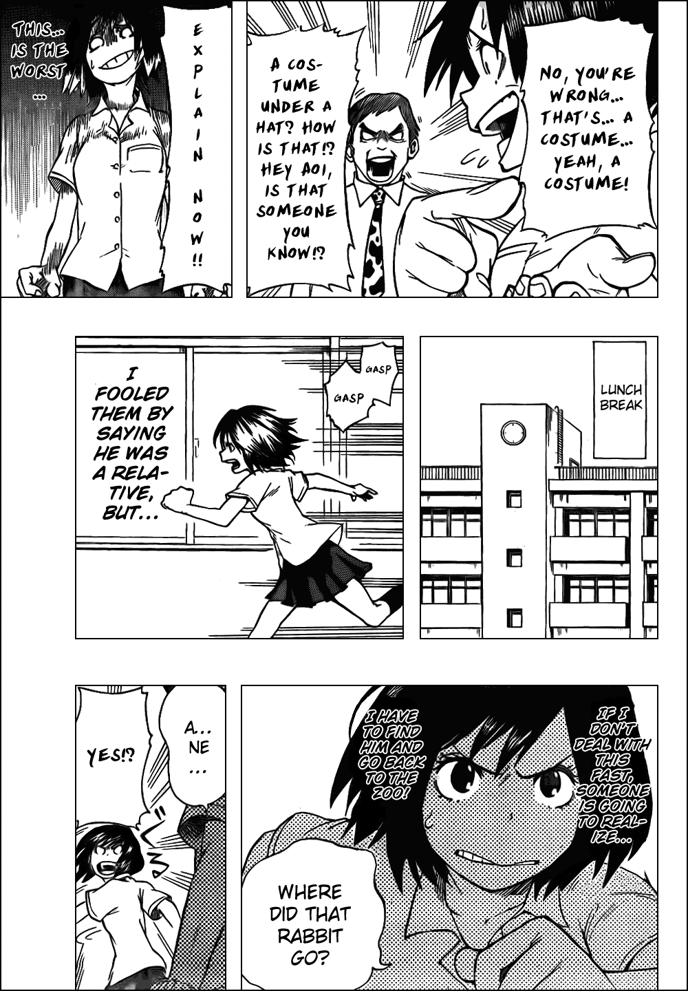 Oumagadoki Doubutsuen Chapter 26.2 page 21 - Chapter 26 v2 : Zookeeper Goes to School