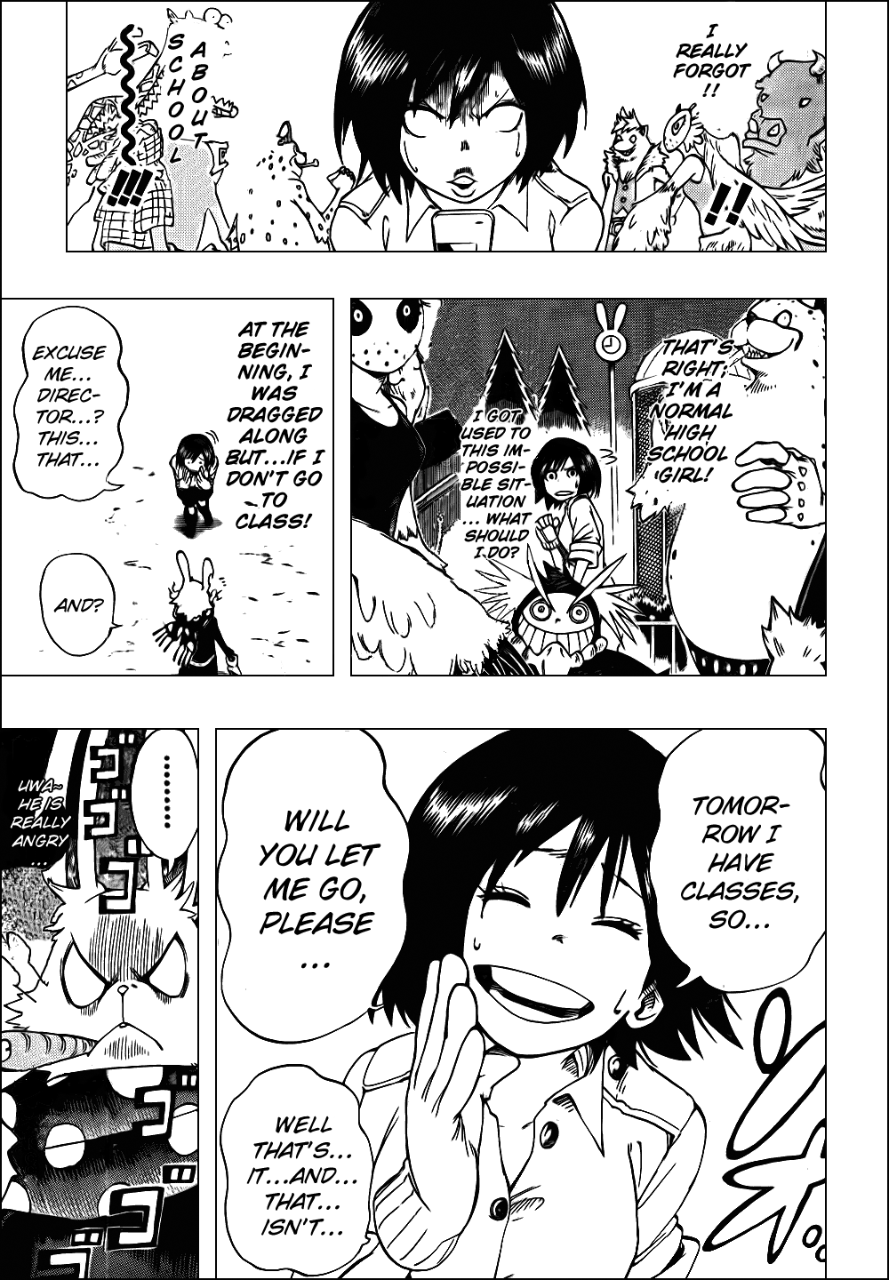 Oumagadoki Doubutsuen Chapter 26.2 page 7 - Chapter 26 v2 : Zookeeper Goes to School