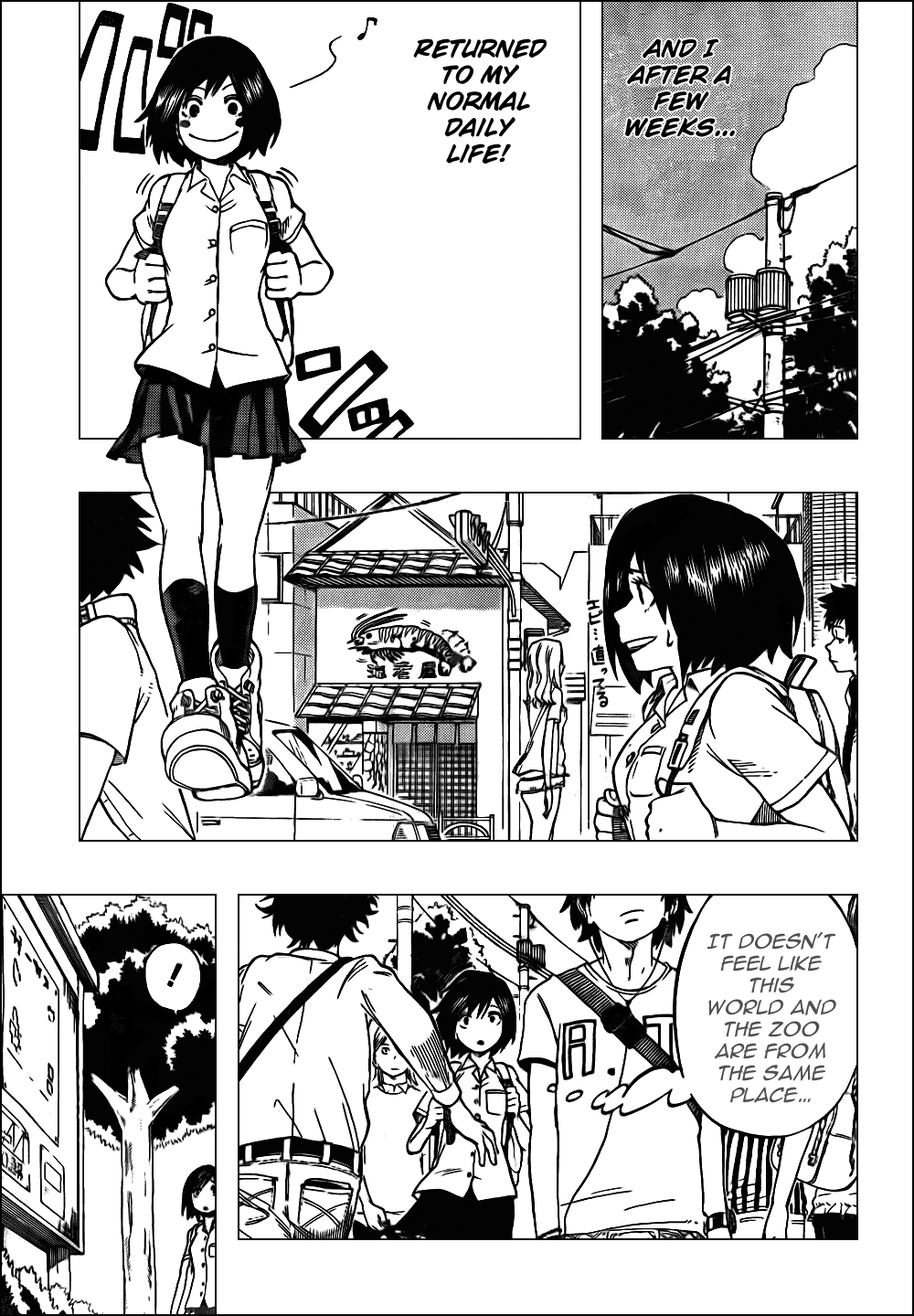 Oumagadoki Doubutsuen Chapter 26.2 page 9 - Chapter 26 v2 : Zookeeper Goes to School